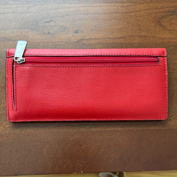 Coach Vibrant Red Women's Wallet - Picture 5 of 5